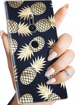Hello Case Etui Do Sony Xperia Xz 2 Wzory Ananas Owoce Egzotyczne
