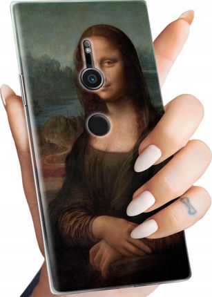 Hello Case Etui Do Sony Xperia Xz 2 Wzory Leonardo Da Vinci Mona Łasiczka
