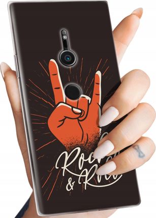 Hello Case Etui Do Sony Xperia Xz 2 Wzory Rockowe Rock And Roll Gitara Punk