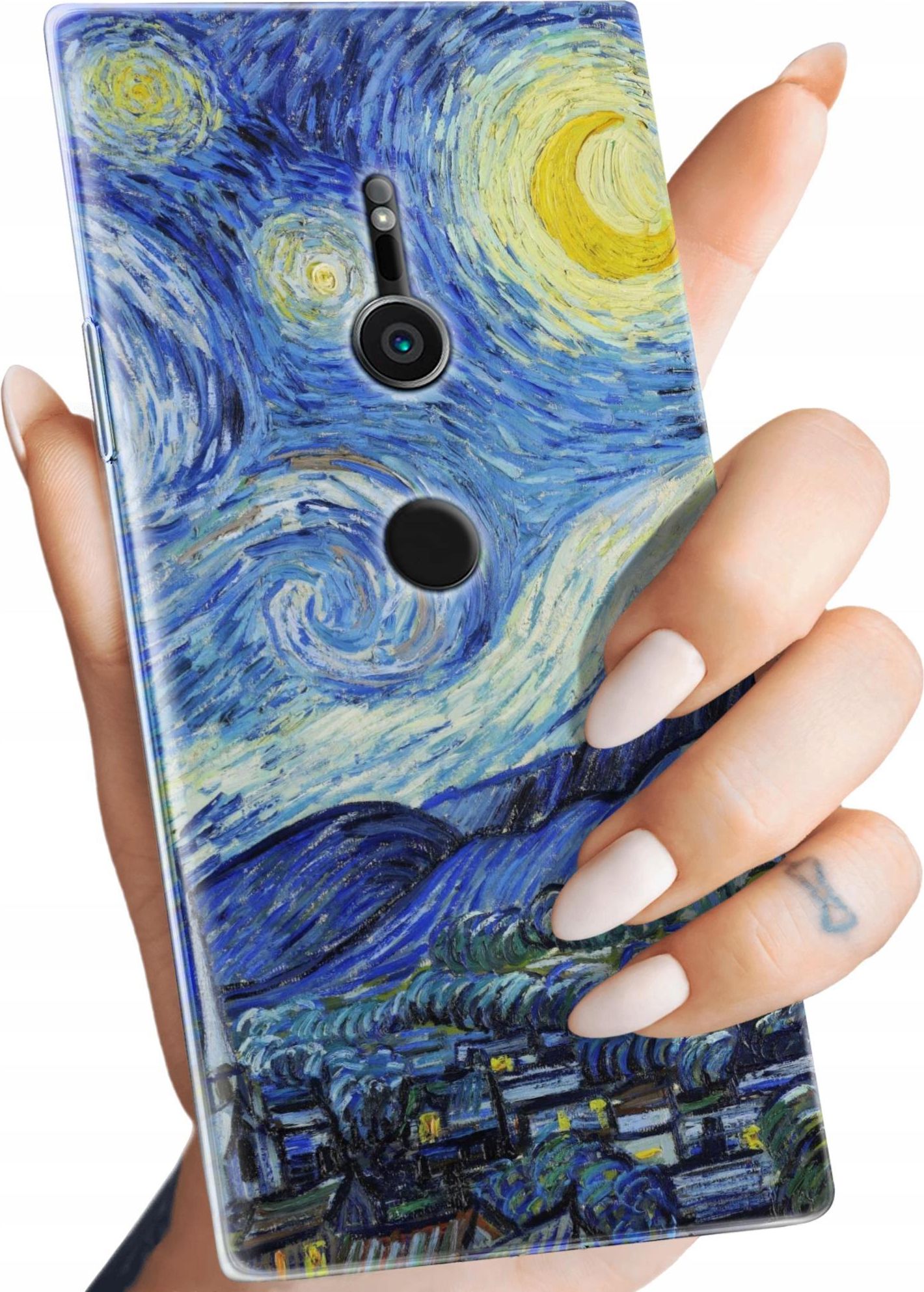 Hello Case Etui Do Sony Xperia Xz Wzory Vincent Van Gogh Gwie Dzista Noc Etui Na Telefon