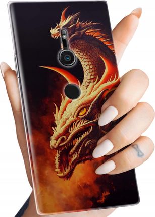 Hello Case Etui Do Sony Xperia Xz 2 Wzory Smoki Dragon Taniec Smoków