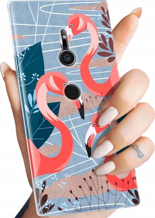 Hello Case Etui Do Sony Xperia Xz 2 Wzory Flaming Flamingi Ptaki
