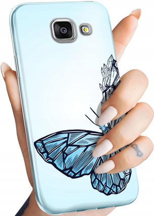 Hello Case Etui Do Samsung Galaxy A3 2016 Wzory Motyle Butterfly Barwne