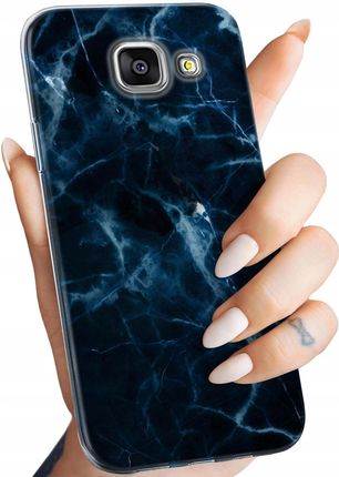 Hello Case Etui Do Samsung Galaxy A3 2016 Wzory Granatowe