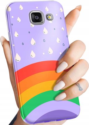 Hello Case Etui Do Samsung Galaxy A3 2016 Wzory Tęcza Rainbow