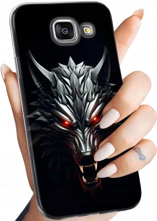 Hello Case Etui Do Samsung Galaxy A3 2016 Wzory Wiedźmin Witcher Biały Wilk Dziki Gon
