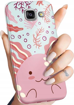 Hello Case Etui Do Samsung Galaxy A3 2016 Wzory Axolotl Aksolotl Z Aksolotlem