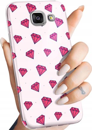 Hello Case Etui Do Samsung Galaxy A3 2016 Wzory Cyrkonie Diamenty Kryształy