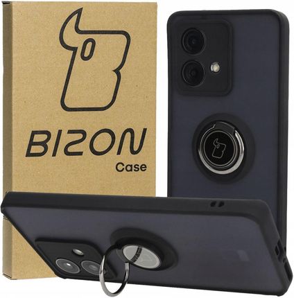 Bizon Etui Case Hybrid Ring Do Motorola Edge 40 Neo Czarne