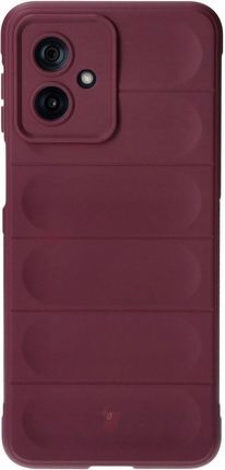 Bizon Etui Case Tur Do Motorola Moto G54 5G Ciemnofioletowe