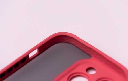 Bizon Etui Case Hybrid Ring Do Oppo A58 4G Czerwone - zdjęcie 6