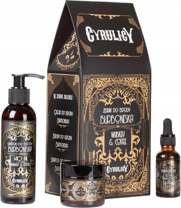 Cyrulicy Burboneska - zestaw do brody o zapachu whiskey i kawy