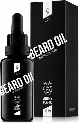 Angry Beards Sick Sensei - olejek do brody o zapachu kadzidła i skóry 30ml
