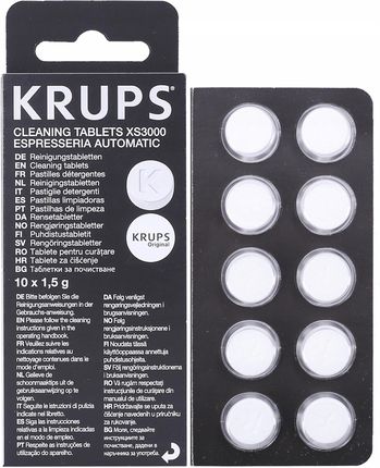 Krups Tabletki do czyszczenia ekspresu do XS3000