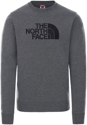 The North Face Bluza Bez Kaptura M Drew Peak Crew Męska Szary