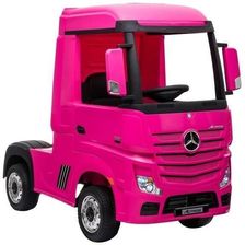 Zdjęcie Lean Cars Auto Na Akumulator Mercedes Actros Różowy 4X4 - Sępopol