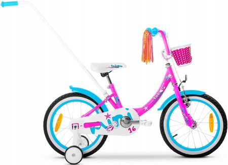 Tabou Rower 18 Mini Alu Różowo Niebieski R23