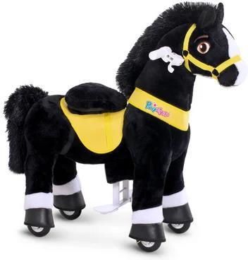 Ponycycle Black Horse  Mały