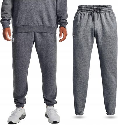 Spodnie Dresowe Męskie Under Armour Dresy Joggery Bawełna Sportowe 1373882