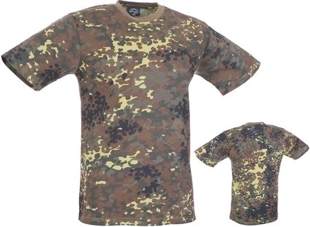 Koszulka T-Shirt Mil-Tec Cotton Bw Flecktarn XL