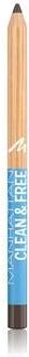 Manhattan Clean & Free Eyeliner Pencil Eyeliner 1g Nr. 002 Pecan Brown