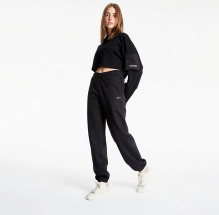 Nike Solo Swoosh Women's Fleece Pants Black/ White