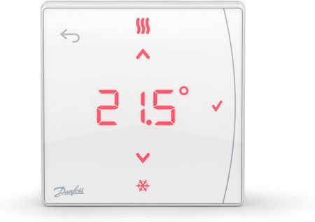 Danfoss Termostat Pokojowy Icon2 Rt Z Czujnikiem Temperatury Podłogi Na Podczerwień (Ir) Bezprzewodowy