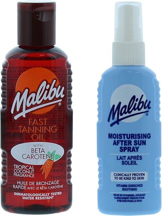 Malibu Olejek Do Opalania 100ml + Spray Po Opalaniu 100ml