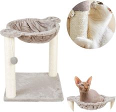 Zdjęcie Drapak Dla Kota Dogguru Cozy Słupek Do Drapania Z Legowiskiem 40X40X48 Cm - Bartoszyce