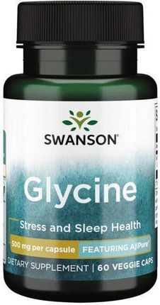 Swanson Glycine 500 Mg 60 kaps