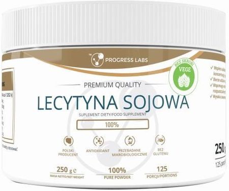 Progress Labs Lecytyna Sojowa 100% 250g