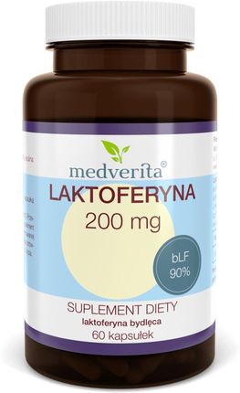 Medverita Laktoferyna Forte Wołowa 200 Mg 60Kaps