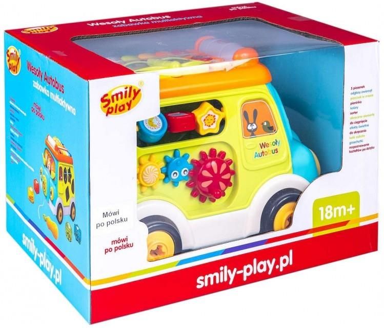 Smily Play Interaktywna Zabawka Dla Dziecka Wesoły Autobus - Ceny i ...