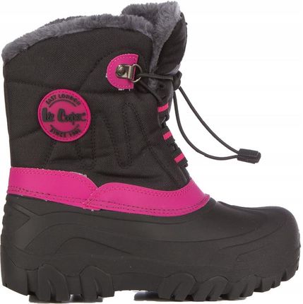 Buty dla dzieci Lee Cooper czarno-różowe LCJ-21-44-0523K