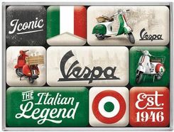 Zdjęcie Nostalgic Art Magnesy Vespa Italian Legen - Głogów
