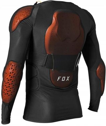 Fox Koszulka Z Ochraniaczami Junior Baseframe Pro D3O Black