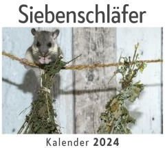 Siebenschläfer (Wandkalender 2024, Kalender DIN A4 quer, Monatskalender 