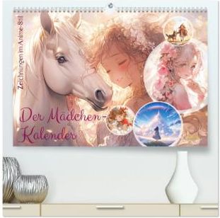 Der Mädchen-Kalender (hochwertiger Premium Wandkalender 2024 DIN A2 ...