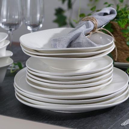 Villa Italia Komplet Talerzy Porcelanowych Na 6 Osób Bonita