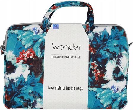 Toptel Wonder Briefcase 15 16" Białe Maki (5903396048029)