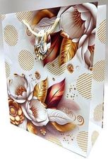 Zdjęcie Fresh Torebka Ozdobna Matowa 26X32X12Cm Białe Kwiaty - Łasin