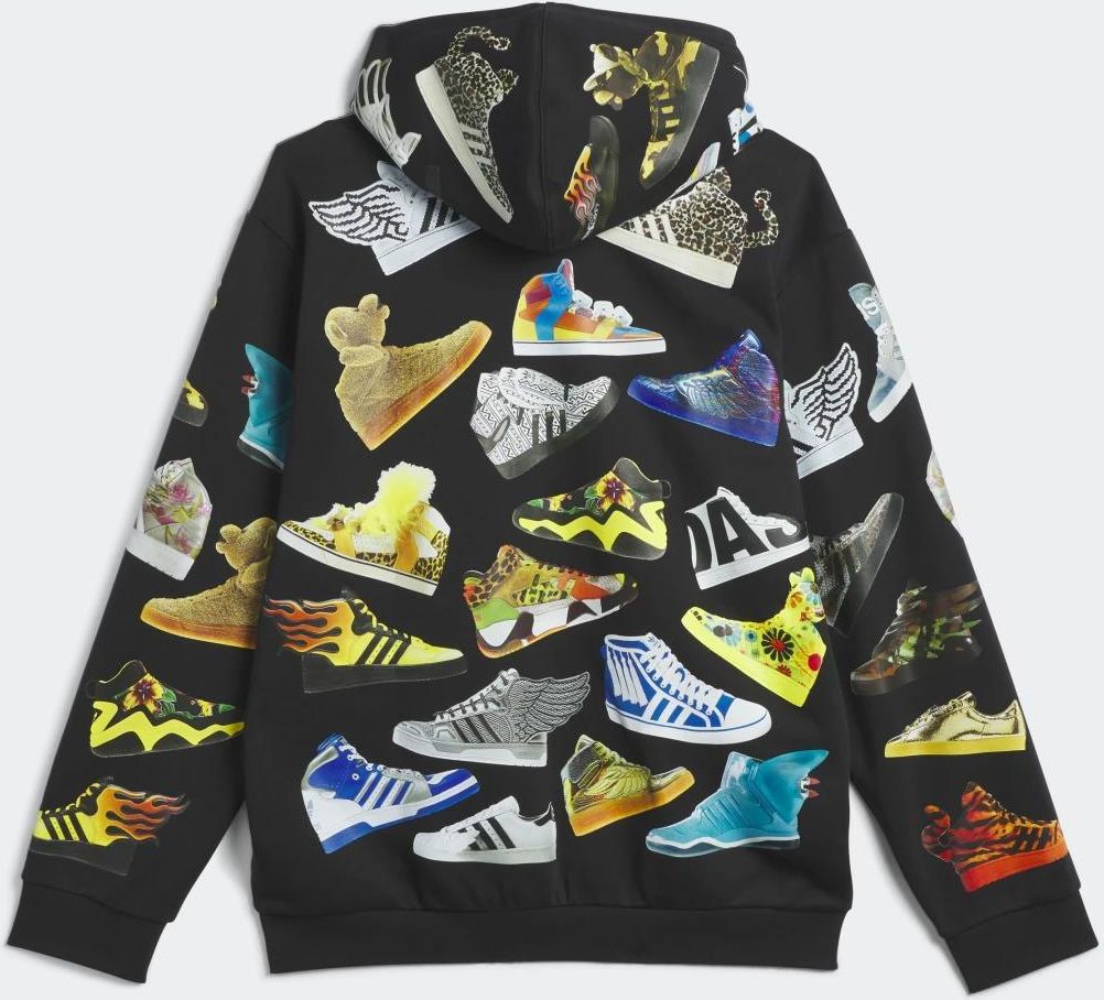 Adidas Jeremy Scott Archive Hoodie Ia0097 Black - Ceny i opinie