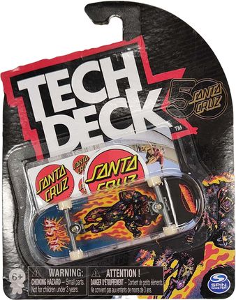 Tech Deck Deskorolka Fingerboard Santa Cruz Pantera + Naklejki