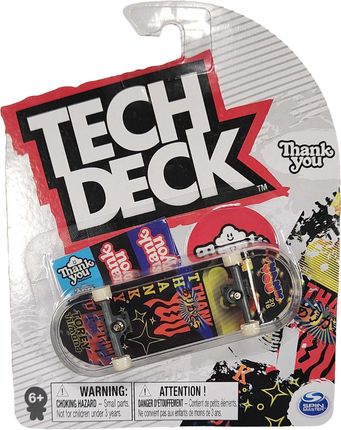 Tech Deck Deskorolka Fingerboard Thank You Torey Pudwill + Naklejki