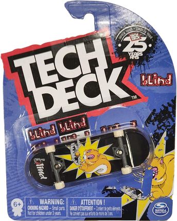 Tech Deck Deskorolka Fingerboard Blind Wiewiórka + Naklejki