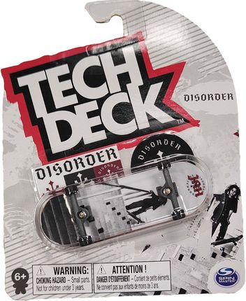 Tech Deck Deskorolka Fingerboard Disorder Schody + Naklejki