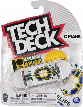 Tech Deck Deskorolka Fingerboard Planb Felipe Naklejki