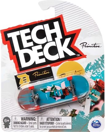 Tech Deck Deskorolka Fingerboard Primitive + Naklejki