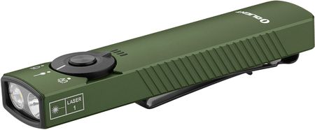 Latarka ze wskaźnikiem laserowym Olight Arkfeld Pro Class 1 Cool White OD Green - 1300 lumenów