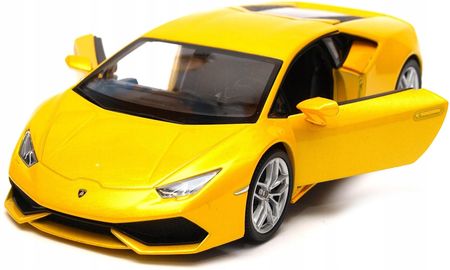 Welly Lamborghini Huracan Coupe 1:24 Model Żółty 24056WYELLOW